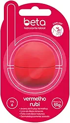 Beta Hidratante Labial com Cor - Frutas Vermelhas Vermelho Rubi 9,5g