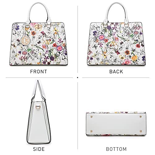 Bolso Dasein para mujer satchel tote con clutch miniatura 3