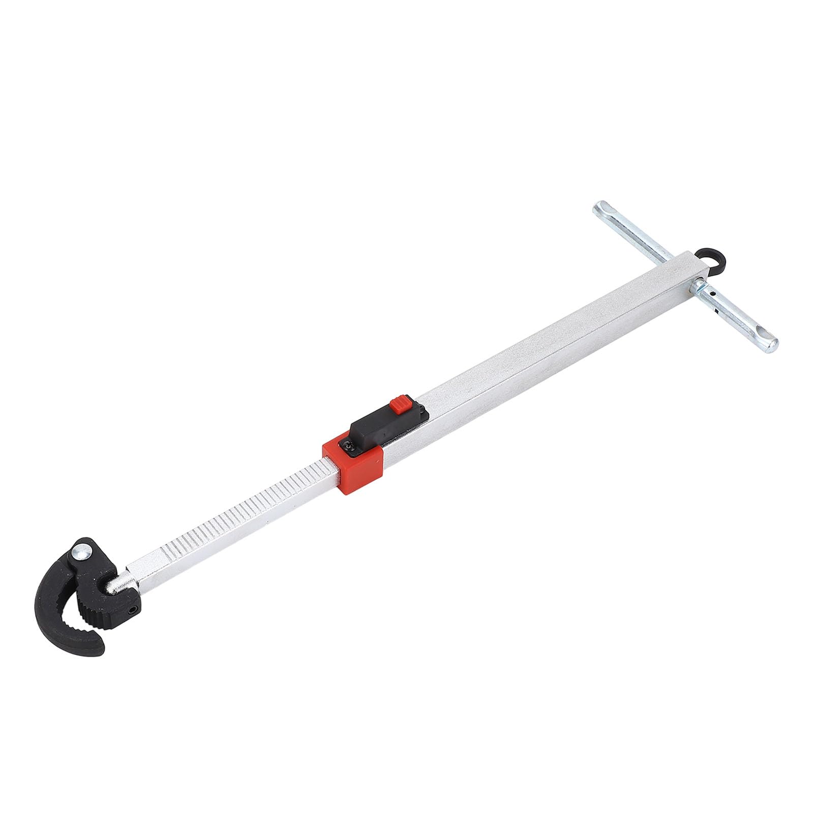 Llave para Tuercas de Piso, Llave de Fontanero, 250 mm, Llave para Lavabo con mordazas giratorias, para diámetros de 10 mm a 64 mm