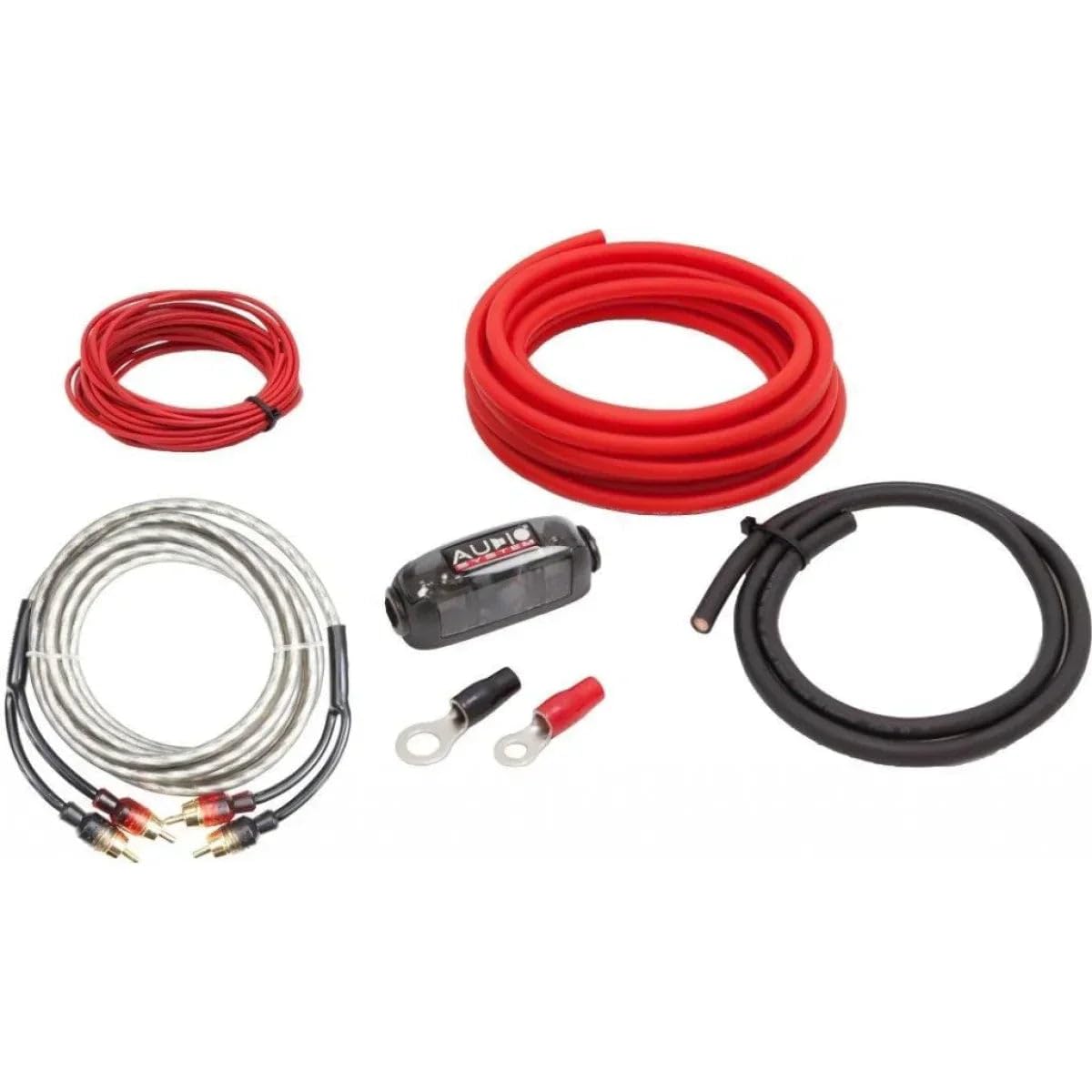 Sistema Audio Z-PCSC20 kit cavi mm² 20 con cavo di alimentazione in rame OFC 99,9% Verstärkeranschlußset Z-PCSC 2