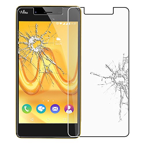 ebestStar - Verre trempé compatible avec Wiko Tommy Film Protection Ecran Vitre protecteur anti casse, anti-rayure, pose sans bulles [Appareil: 146 x 71.5 x...