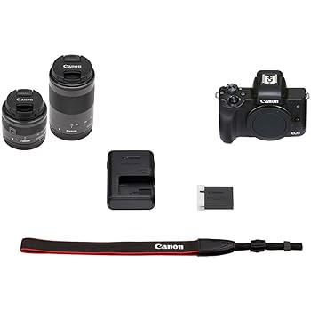 Amazon.com : Canon EOS M50 Mark II Mirrorless Camera with 15