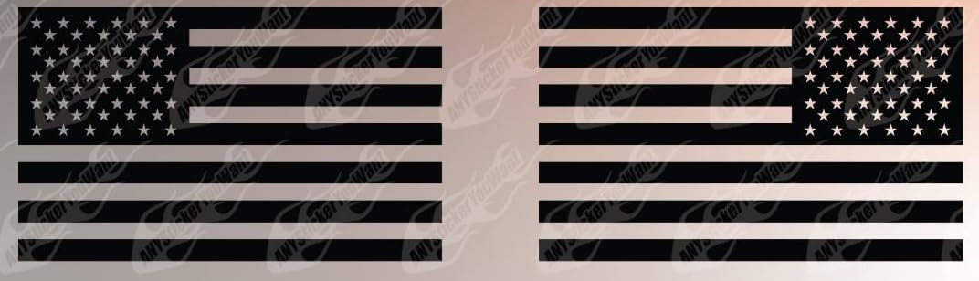 Amazon.com - American Flag Window Stickers Compatible with and