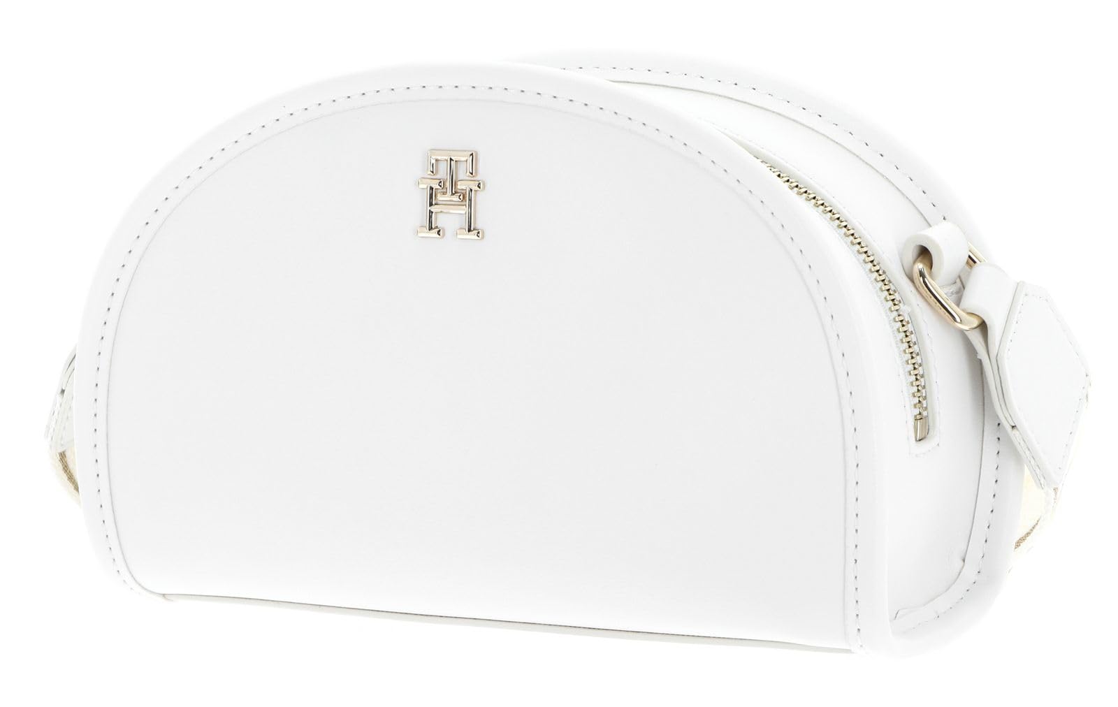 TOMMY HILFIGER TH Monotype Half Moon Camera Bag Ecru