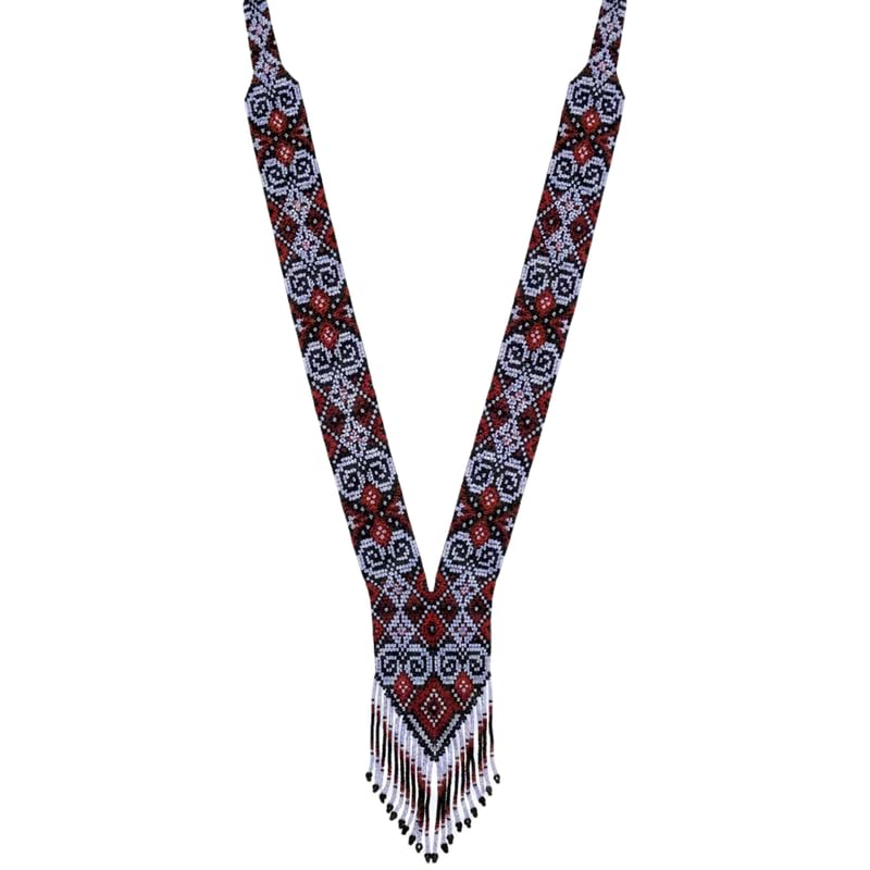 Collier ukrainien perles de rocaille pour sublimer vos tenues bohèmes chic
