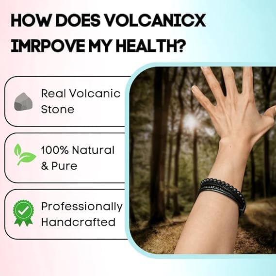 Miniatura 4 de VolcanicX - Pulsera de bienestar y alivio, pulsera de menopausia VolcanicX para adelgazar, pulsera de alivio de la menopausia VolcanicX para mujeres