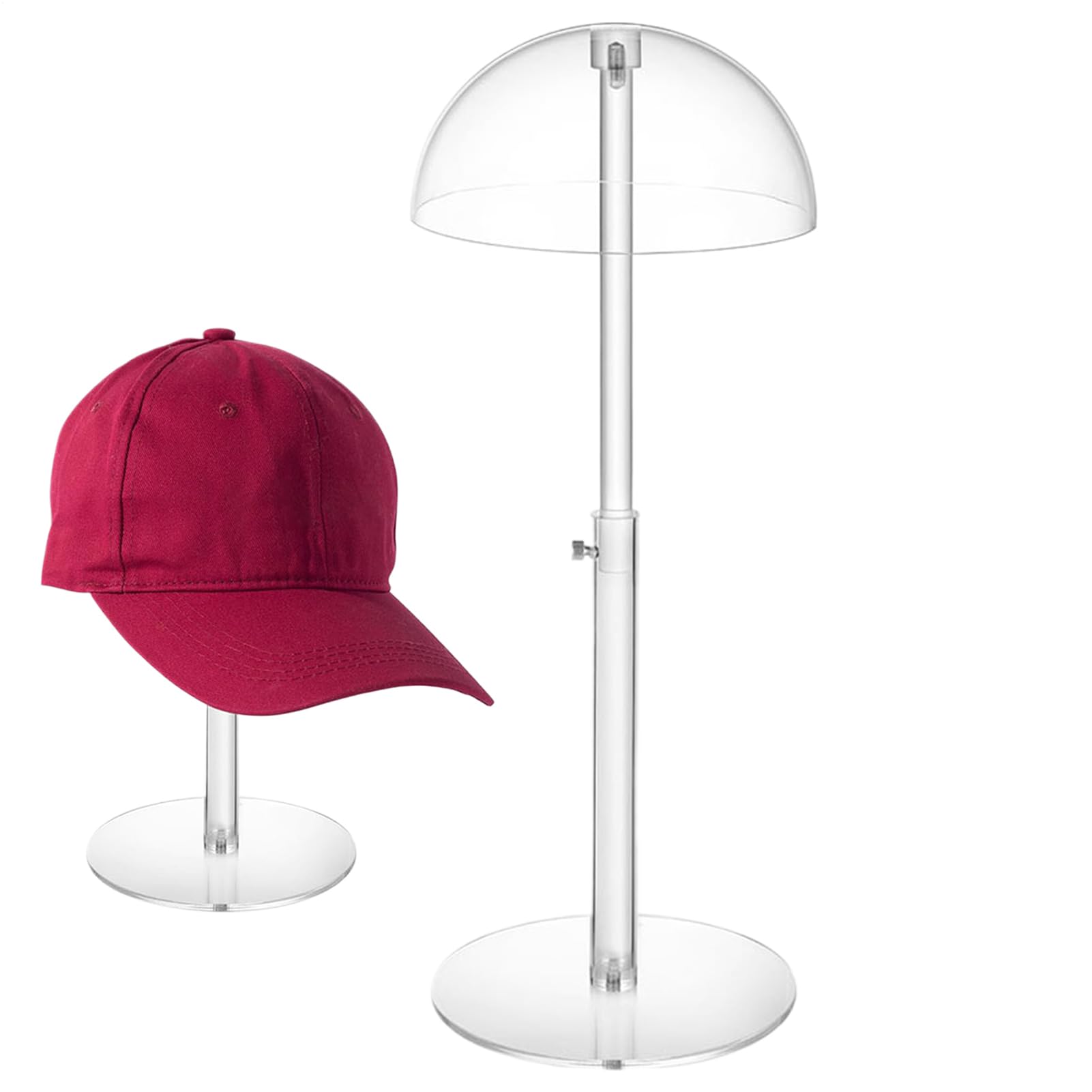 Porte-chapeaux pour placard et chambre présentoir à hauteur réglable