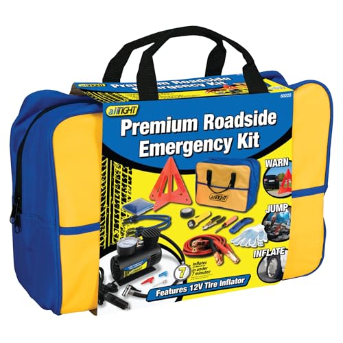 Image of Performance Tool 60220 Premium Roadside Emergency Kit With Jumper Cables