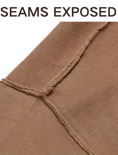 Zeagoo Women's Oversized Button Cardigan Sweaters 2025 Fall Open Front Lightweight Cardigans V Neck Loose Knit Outwear2