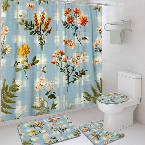 Rideaux de douche lavables grand format contre les éclaboussures