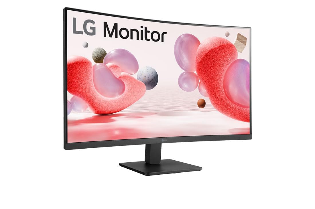 LG 32MR50C-B.AEU Ecran PC bureautique 32" - Dalle VA résolution FHD (1920x1080), 5ms GtG 100Hz, NTSC 72%, AMD FreeSync, inclinable