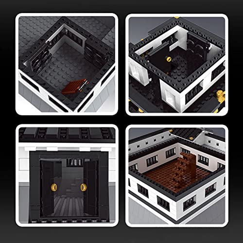 KEKRAV Architektur Bausteine 3086PCS Himeji Castle City Ansicht Gebäude Set mit hellem weltberühmtem Wahrzeichen Modell… – Bild 7