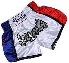 Oniissy Anotherboxer, pantaloncini da fitness e Muay Thai, unisex, traspiranti, per MMA, kickboxing, combattimento, palestra, allenamento, abbigliamento da uomo e donna