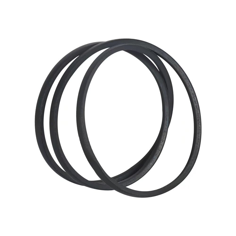 Correa de transmisión para tractor cortacésped de 1/2 x 117 pulgadas, repuesto para referencia n.º A115, Simplicity 1719911SM, Snapper 1719911SM, MTD 754-06134 754P06134 954-0197