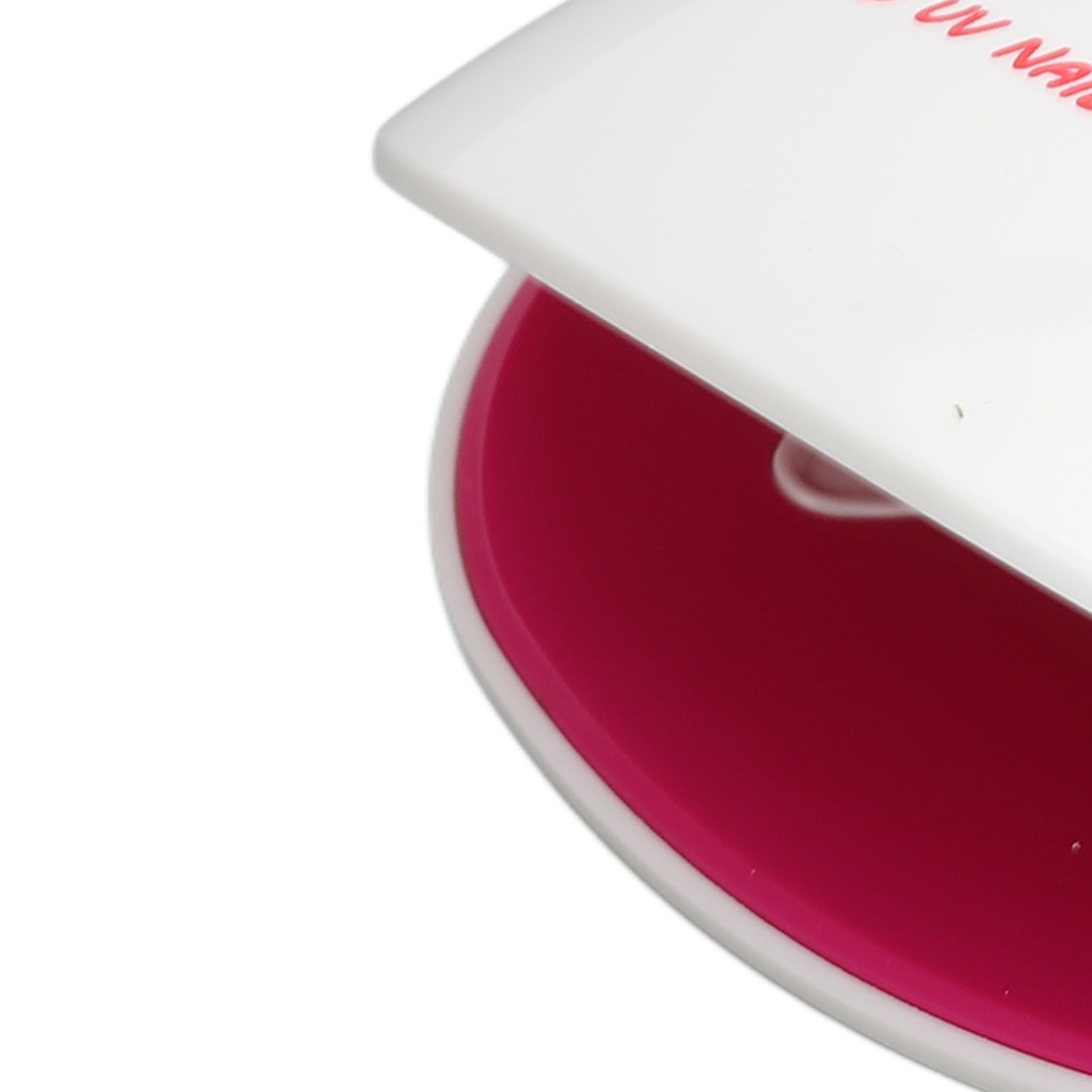 Lampada for Unghie a LED 48W for Uso Domestico/Salone - for polimerizzare Smalto Gel con 4 modalità Timer, Display LCD, Dimensioni Portatili,Lampada per Unghie(Pink)