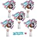 24 Pieces 50's Rock and Roll/ 80's Retro Party Decorations, 50's Sock Hop/1980's Centerpiece Sticks Baby Shower or Birthday Party Centerpiece Sticks Table Toppers Photo Booth Props (50's Rock N Roll)