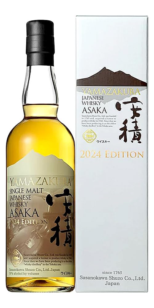 Amazon.co.jp: ジャパニーズウイスキー 笹の川酒造 YAMAZAKURA(山桜