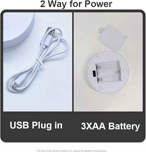 Miniatura 6 de Lámpara de mesa de arte de arena móvil 3D, lámpara de arena movediza con control remoto y táctil que cambia de color, reloj de arena 3D, luz