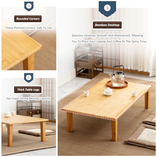 Table d'appoint de chambre pliable pour optimiser l'espace, plateau imperméable sécurisé