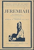 Jeremiah with Hebrew Text and English Translation)(The Soncino Books of the Bible: B01A02G4ZW Book Cover