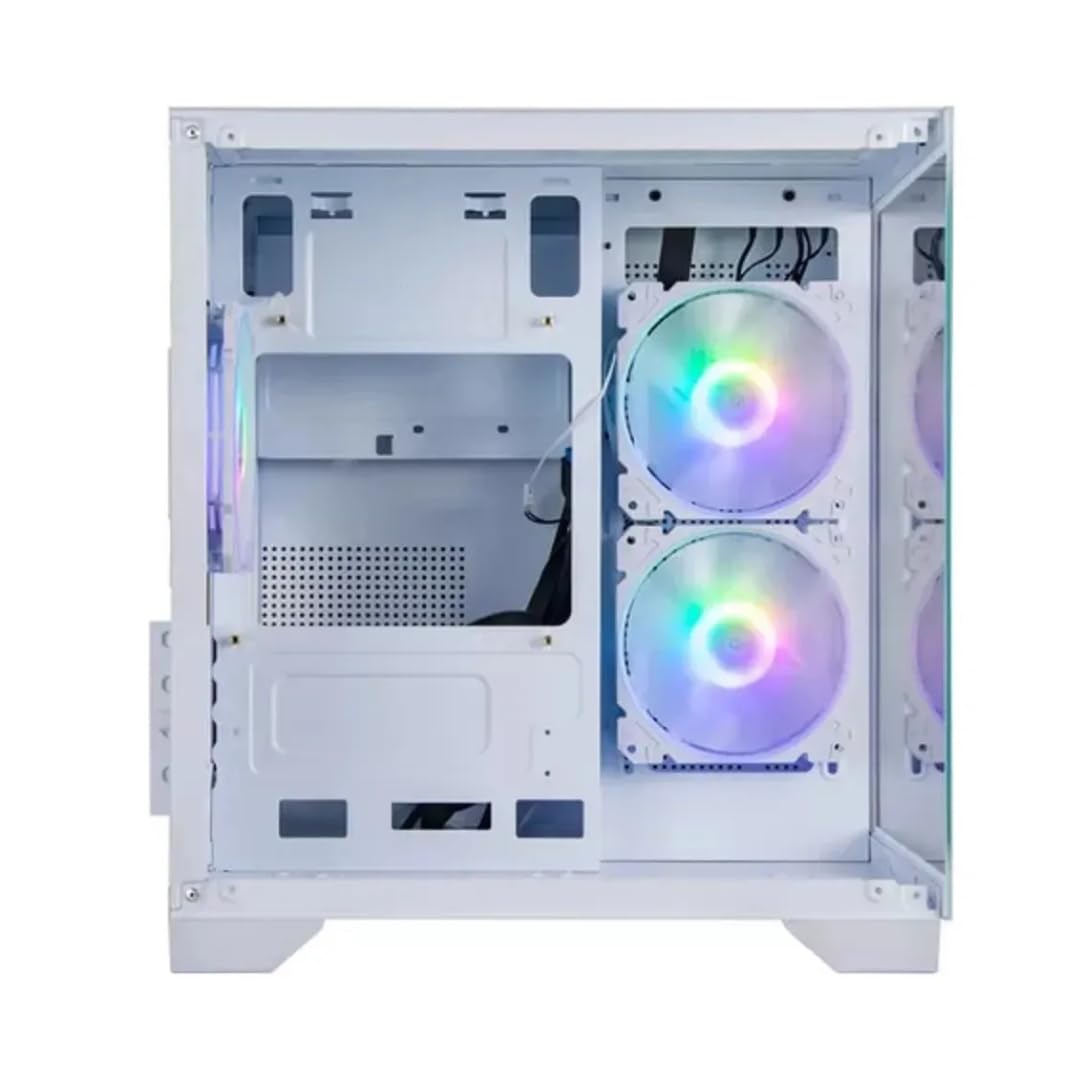 PC GAMER BRANCO AMD RYZEN 5 5600XT B550M 2X 8GB 3200MHZ SSD 480GB
