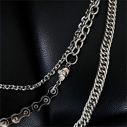 Image of PINKPIN Pants Chain Accessory for Wallets Waist Chains Punk Hip-Hop Streetwear for Men Women