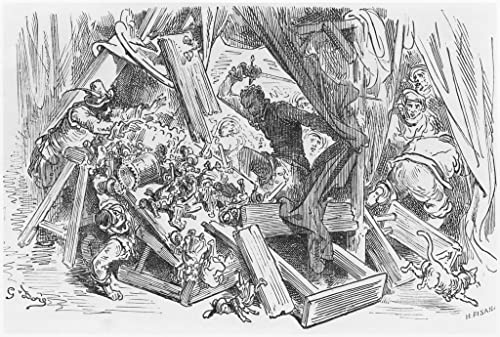 Affiche Don Quichotte Gustave Doré pour une décoration de salon élégante