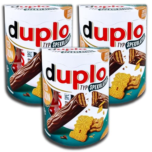 3 er Pack Ferrero duplo Spekulatius - DUPLO Winter EDITION Limited Edition 3 x 182 g