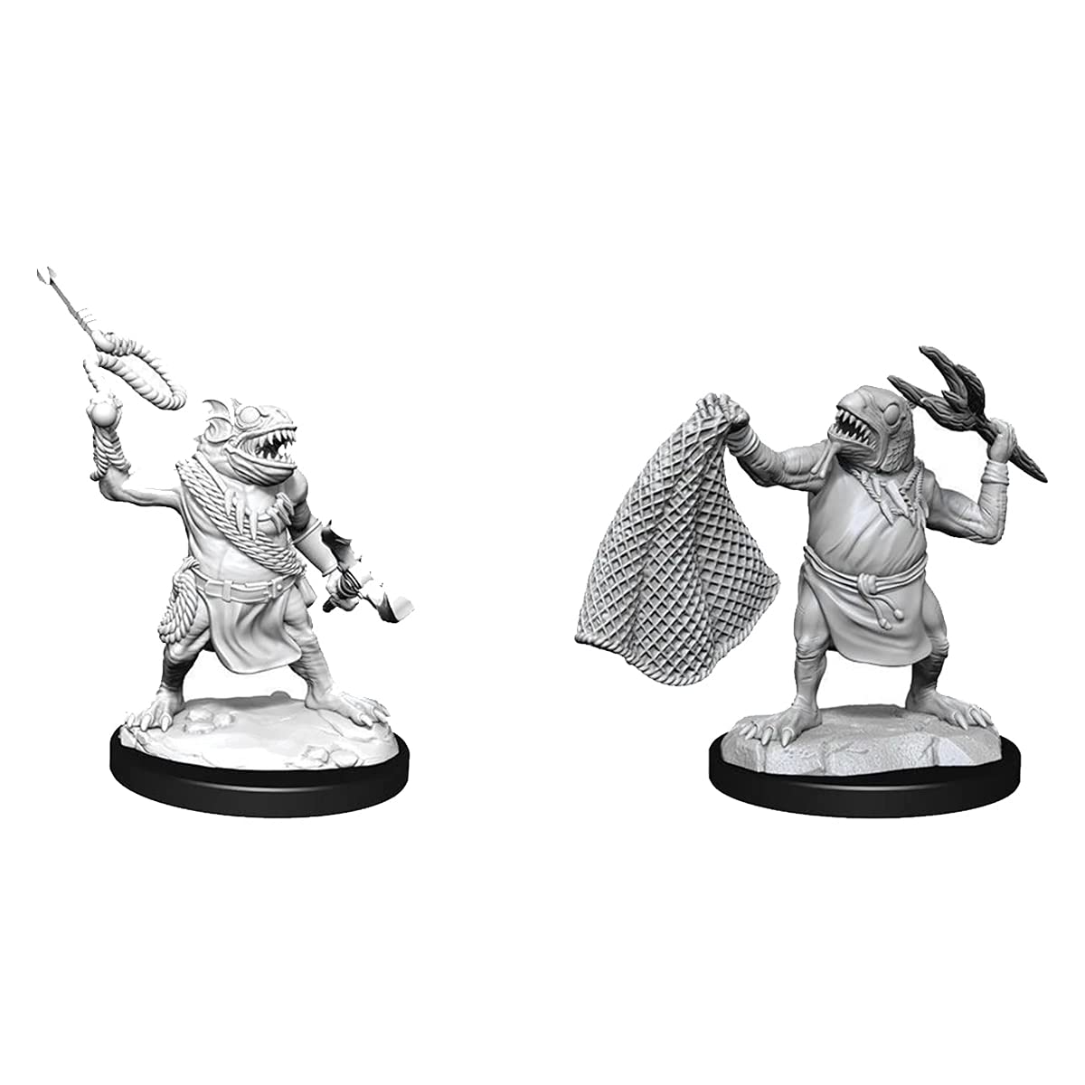 WizKidsD&D Kuo-Toa & Kuo-Toa Whip (6 Units) Miniature Figure