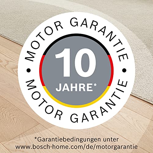 Bosch Staubsauger mit Beutel Serie 8 BGL8XPER, ideal für Allergiker, Hygiene-Filter, 10 Jahre Motorgarantie, XXL-Polsterdüse, XXL-Fugendüse, langes Kabel, Made in Germany, leise, 700 W, blau