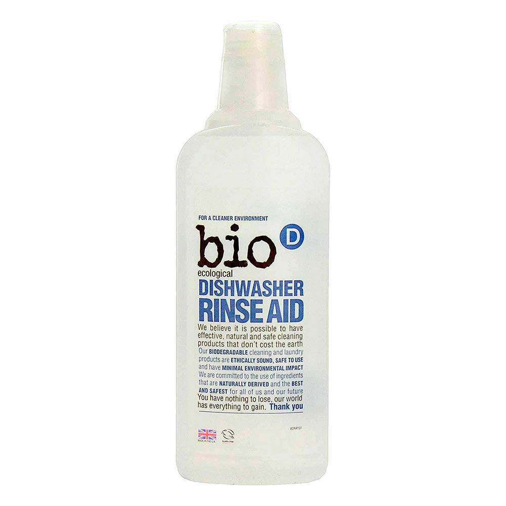 Bio-D Dishwasher Rinse Aid 750 ml (Pack of 4)