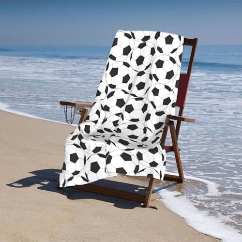 Serviette de bain microfibre football pour un séchage ultra doux - 6