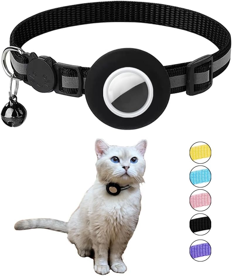 Breakaway Sicherheitsband DILLYBUND Breakaway Katzenhalsband 2er Set - Sicherheitsschnalle Mit Glöckchen Katzenhalsband 20-30cm
