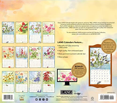 Lang Nature's Grace 2023 Wall Calendar #TOP1