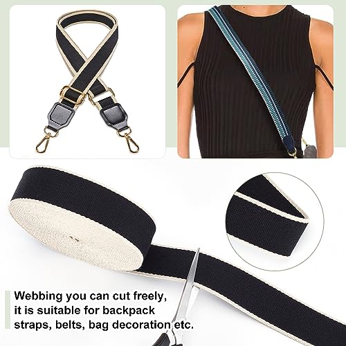BENECREAT 10 Yards Cotton Webbing Strap - Image 4