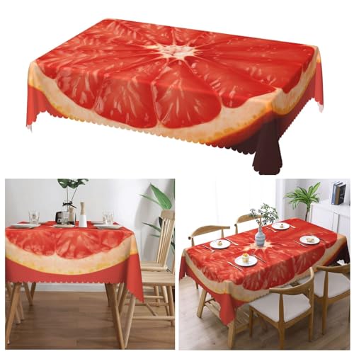 Nappe de table pamplemousse imperméable idéale pour fêtes et cuisine - 8