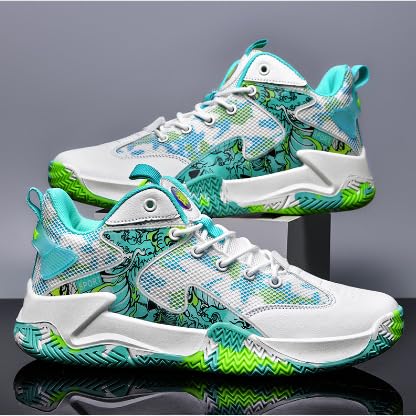 Zapatillas de baloncesto juveniles con suela amortiguada para correr 2