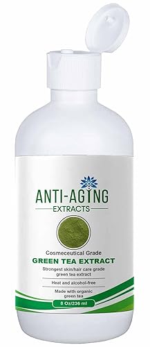 Miniatura 1 de Extractos antienvejecimiento Extracto de té verde de grado cosmecéutico para cosméticos champú cuidado del cabello antienvejecimiento pérdida de