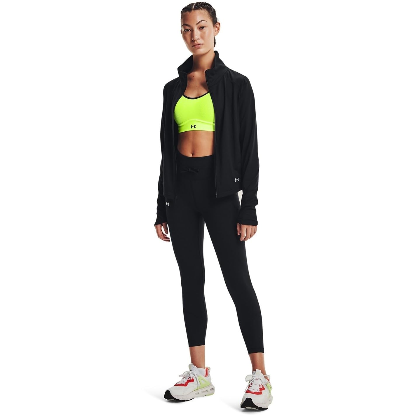 Under Armour Parte inferior de tobillo acanalado para mujer