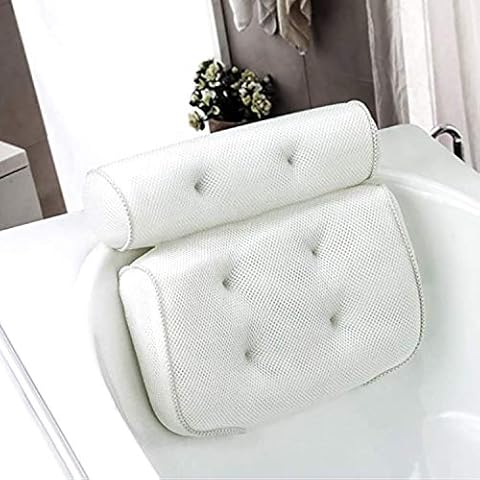 Almohada de Baño con Ventosas y Alfombra de Baño Cover