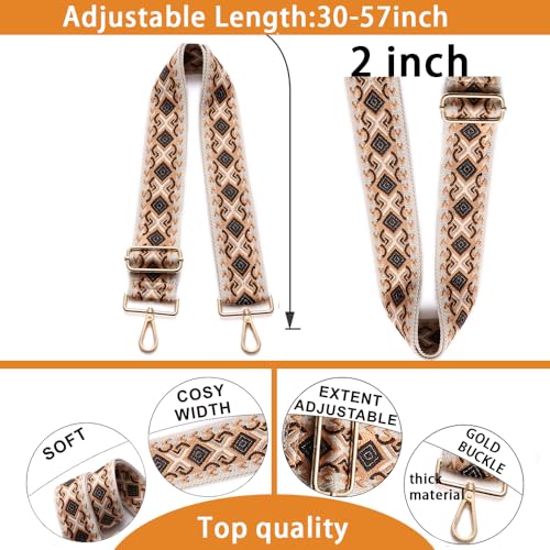 Image of S-Jacorry Purse Strap Replacement Crossbody Wide Shoulder Strap Adjustable Canvas Straps Handbag Strap Replacement Belts