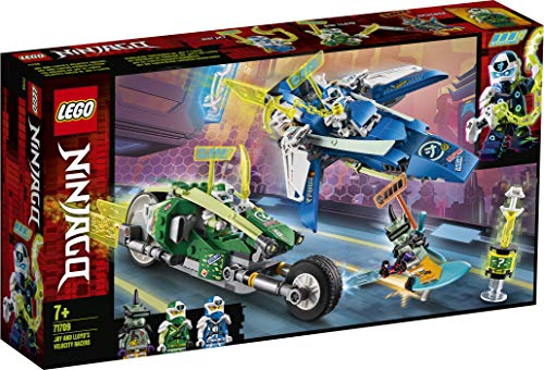LEGO 71709 Ninjago Vehículos Supremos de Jay y Lloyd