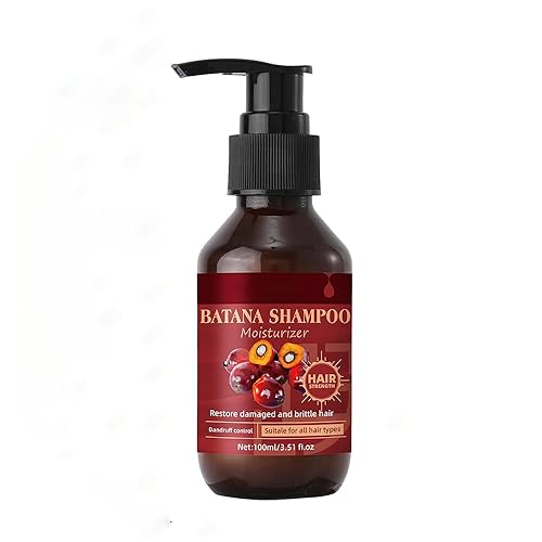 Champú de aceite Batana para el crecimiento del cabello, champú para el cabello con aceite de batana para fortalecer y reparar el cabello dañado