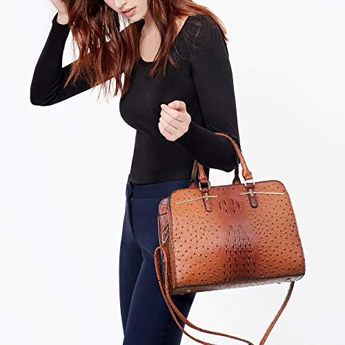 Women Handbag Wallet Tote Shoulder Hobo Bag Top Handle Satchel Purse Set 2pcs with 3 Compartments - Image 3