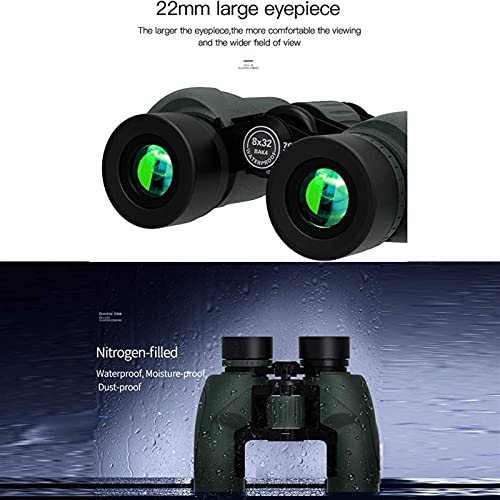Binoculares compactos 8x32 resistentes al agua miniatura 4