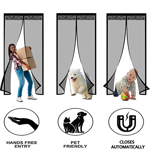 Zanzariera Magnetica per Porte,Versione aggiornata...