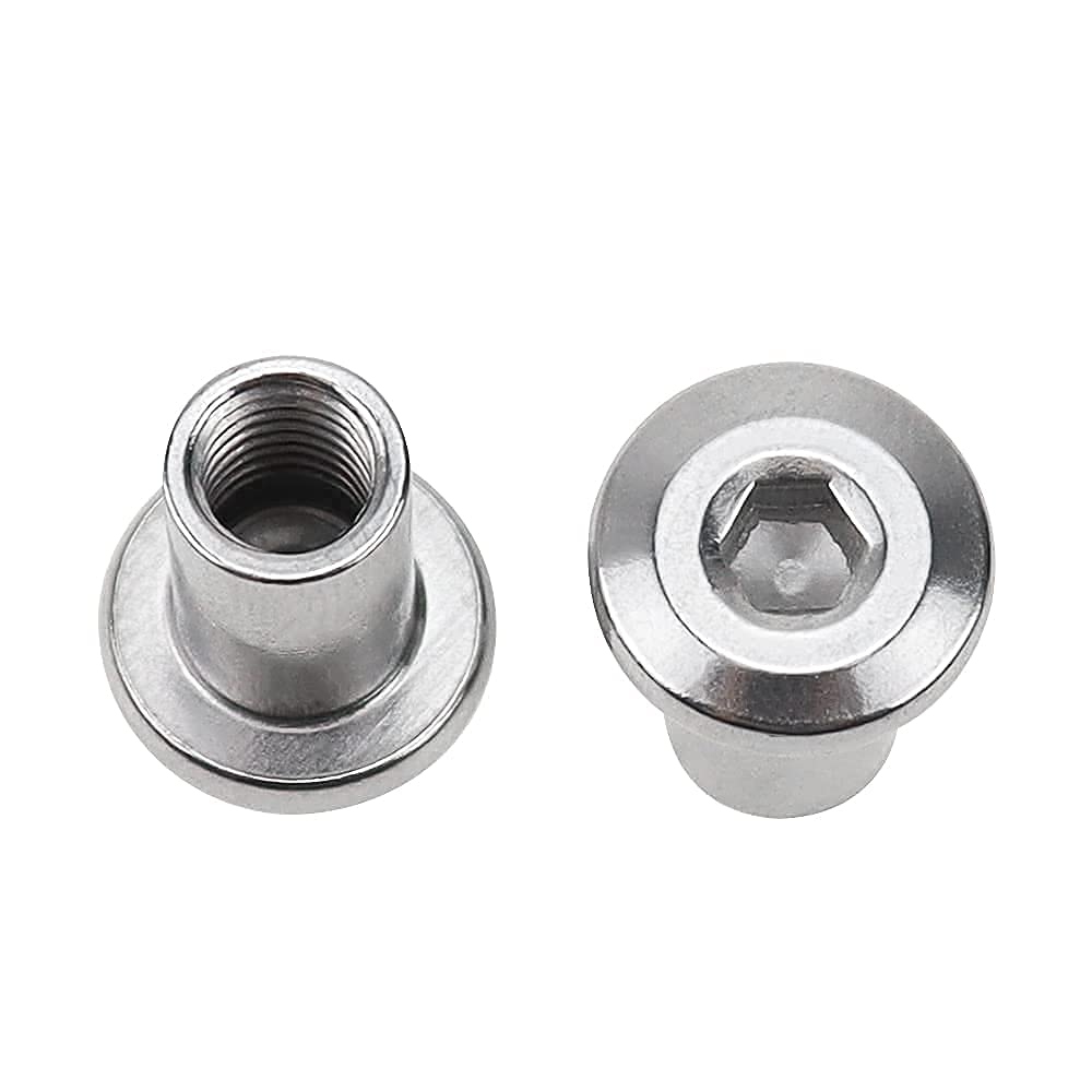 CYUaoao Hülsenschrauben 6 Stück M6 Sex Sockel Schraube  