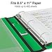 Staples 1 1/2-inch 3-Ring Better Binder, Green, 3/Pack (ST55861-CCVS)