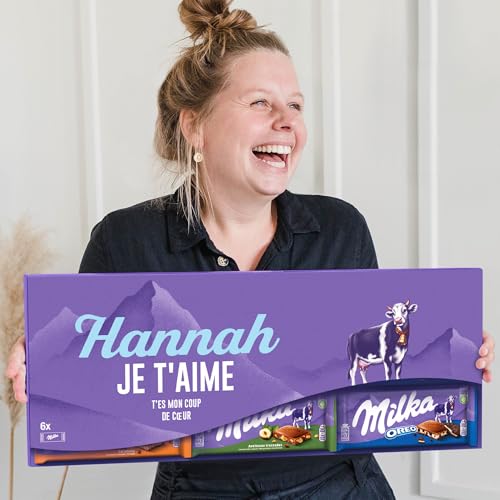 La barre géante Milka personnalisée