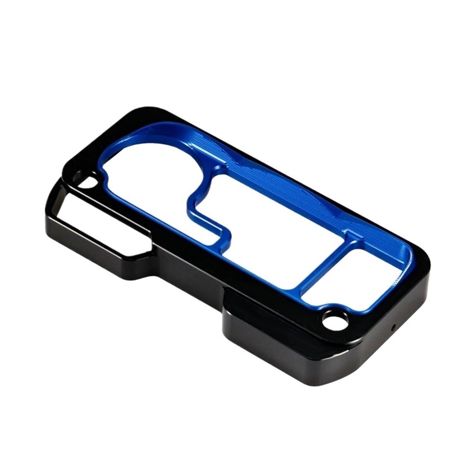 Tablero de moto Cubierta protectora de medidor motocicleta aluminio CNC para CB650R 2019 2020 2021, accesorios para(Black Black)